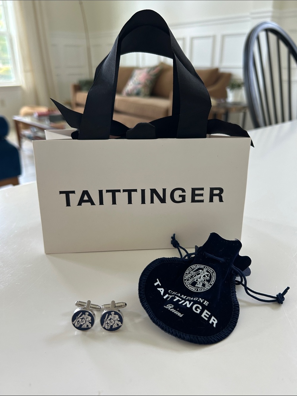 Taittinger Cufflinks Gift Set